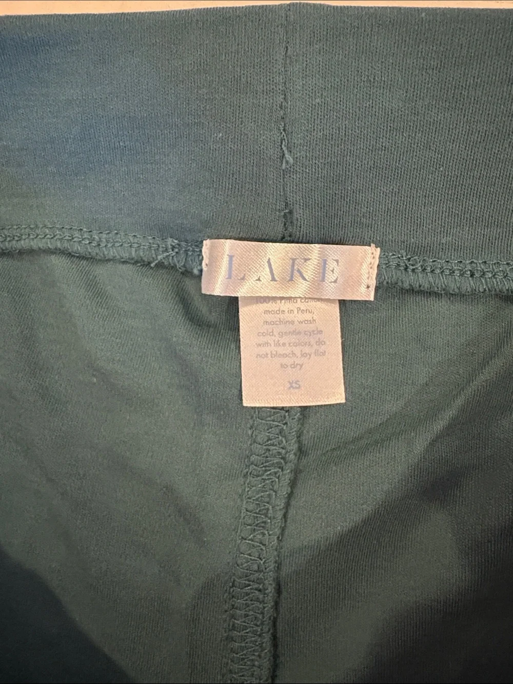 Lake Pajamas Men’s Pima Cotton Pajama Shorts SZ XS NWOT